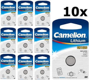 10 Stuks Camelion CR1620 3v lithium knoopcelbatterij