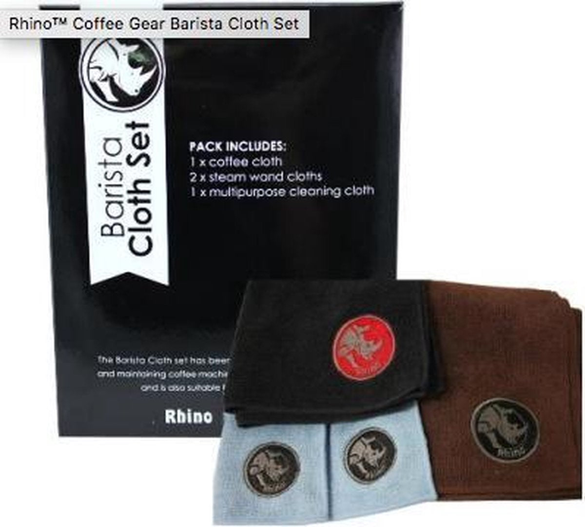 Rhinowares Barista Cloth Set