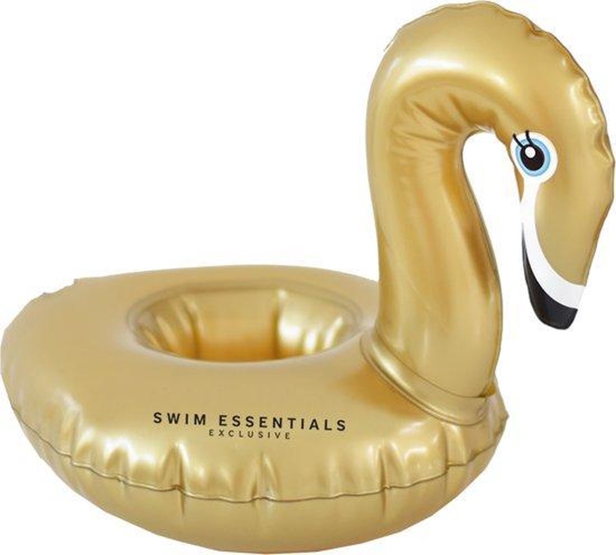 Swim Essentials Opblaasbare Bekerhouder Gouden Zwaan