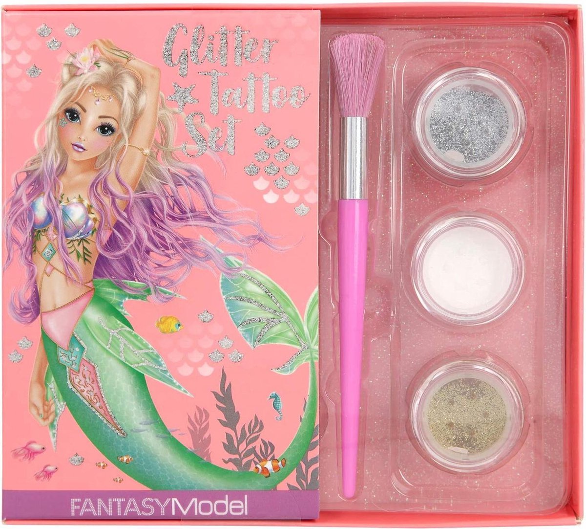 Top Model - Fantasy Model - Glitter Tattoo Set - Mermaid (411111)
