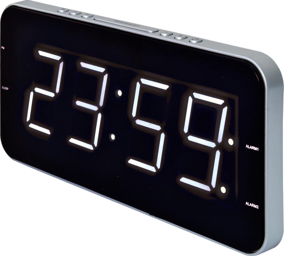 Roadstar CLR-2615 Wekkerradio FM FM Zwart