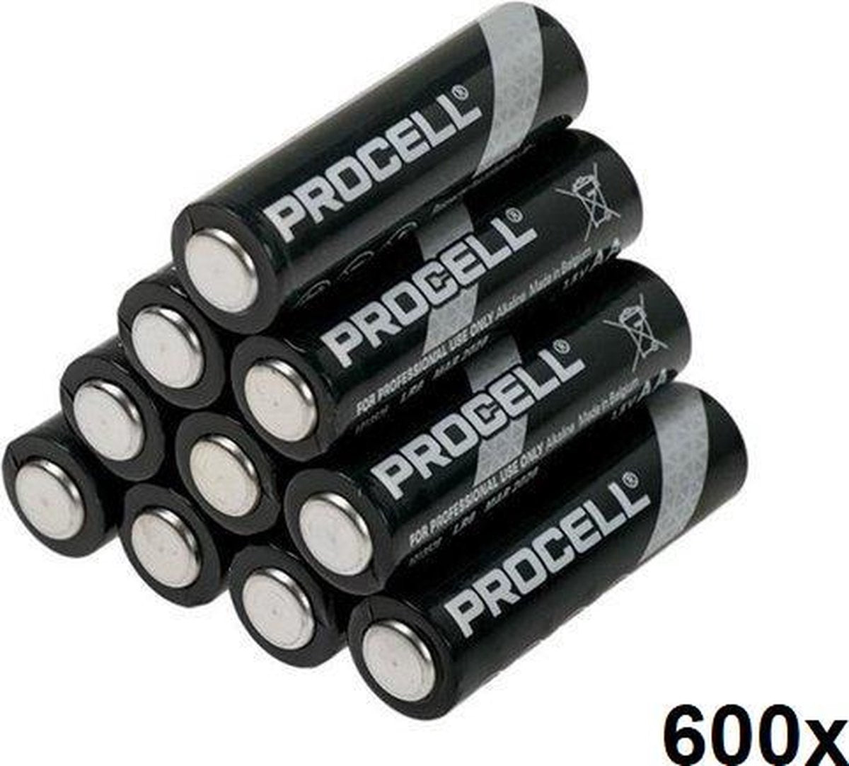 600 Stuks - ProCell AA Batterijen - Bulk -