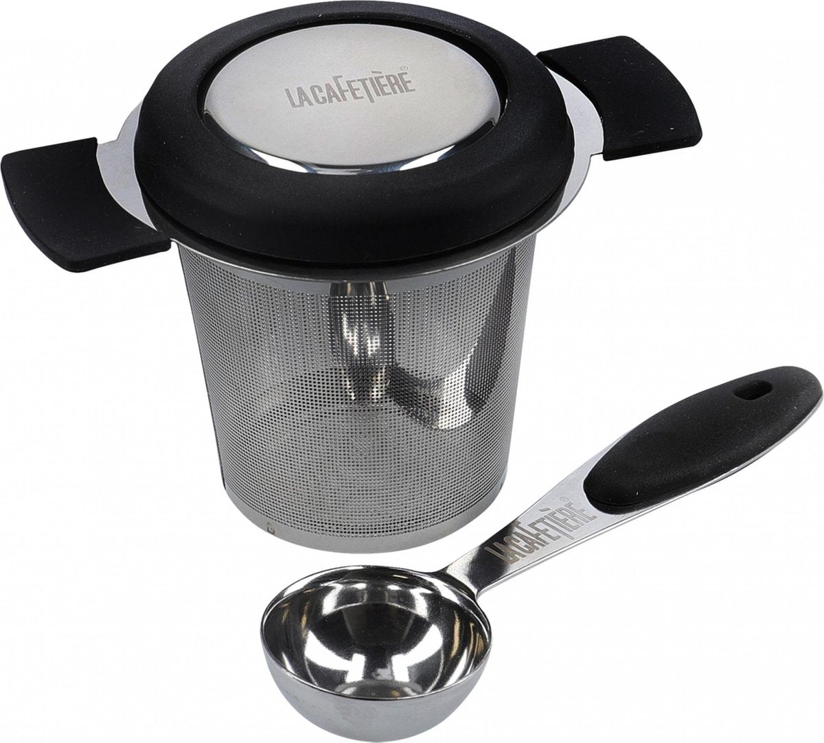 Kitchencraft Thee-giftset La Cafetière 50 Gram Rvs Zilver 4-delig