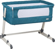 Babygo Together Turquoise Co-Sleeper - Aanschuifwieg