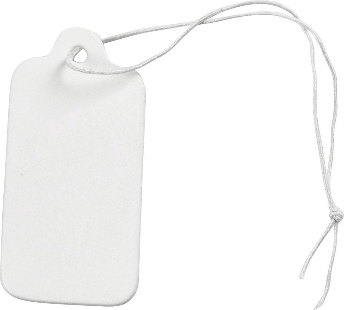 Gift Tags. size 15x30 mm. white. 100pcs