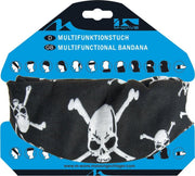M-wave Hoofddoek Multifunctioneel Zwart Schedel 24 X 48 Cm
