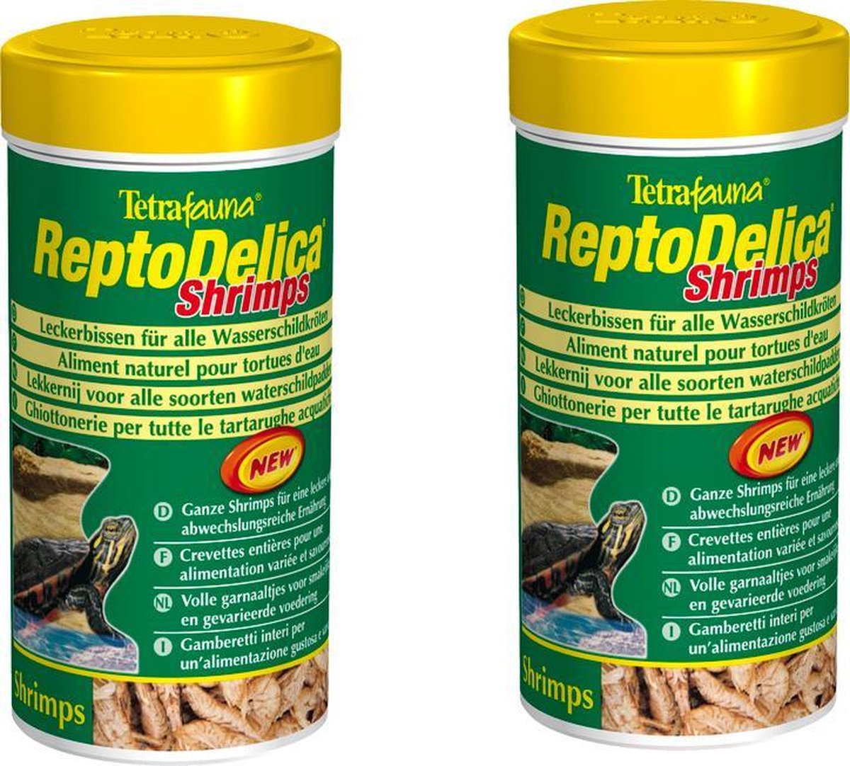 Tetra voordeelverpakking 2 stuks Reptodelica 1 liter (2st)