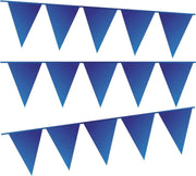 e-Carnavalskleding.nl Vlaggenlijn donker blauw | donker blauwe slinger 10 meter