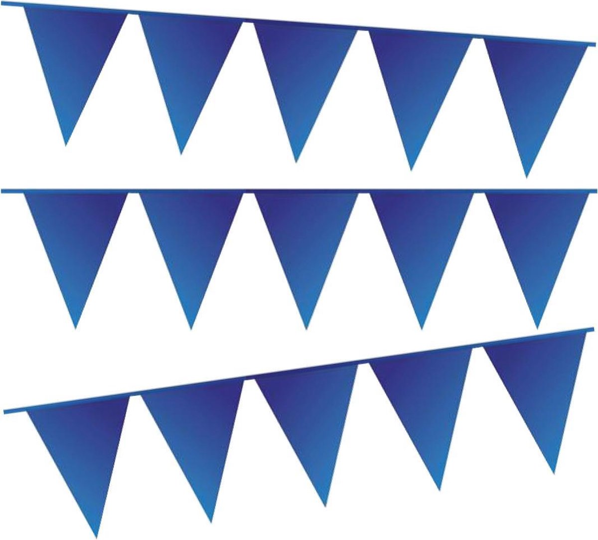 e-Carnavalskleding.nl Vlaggenlijn donker blauw | donker blauwe slinger 10 meter