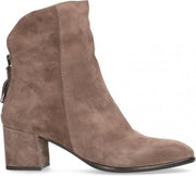 Van Dalen  - Quengel Korte Laars Suede - Womens - Taupe - 37