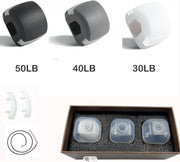 Kaaktrainer - Kaaklijn trainer - Kaak trainer met luxe opbergdoos - Ketting - 3 niveaus - Jawline trainer - Compacte kaaktrainer - Kaakspier - Onderkin trainer - Anti Aging - Kaak