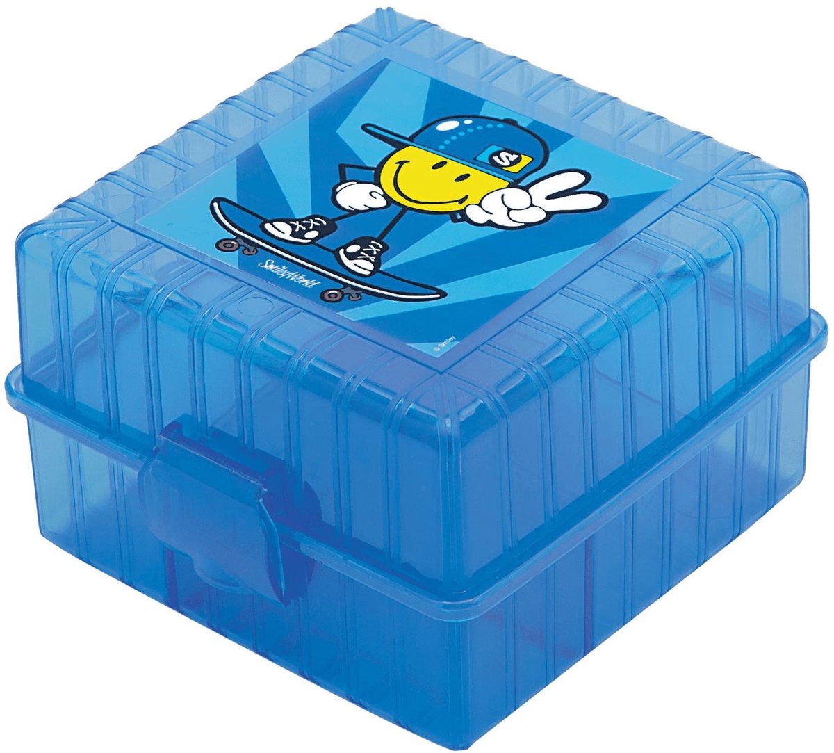 Lunchbox Blue - Zak!Designs - Smiley - kids boy
