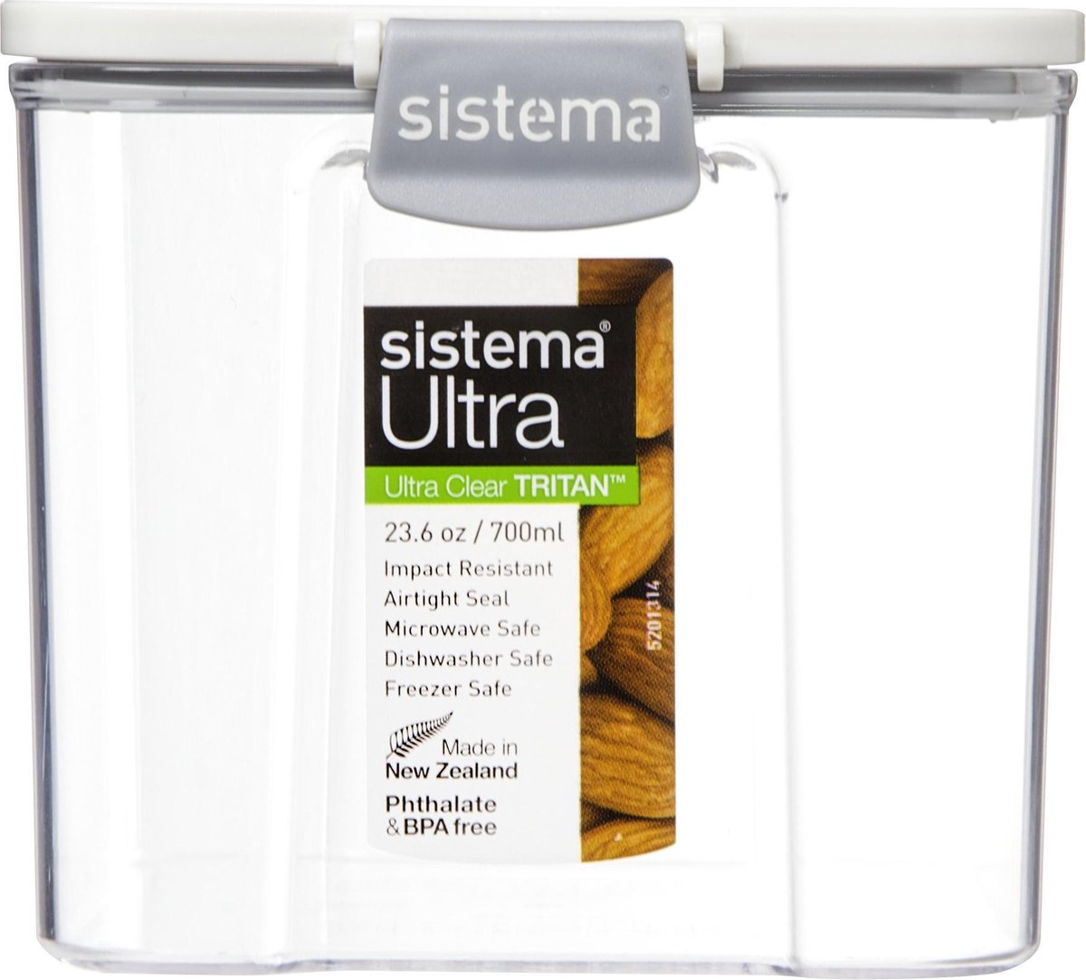 Sistema Tritan Ultra Voorraaddoos - Vierkant -  700ml