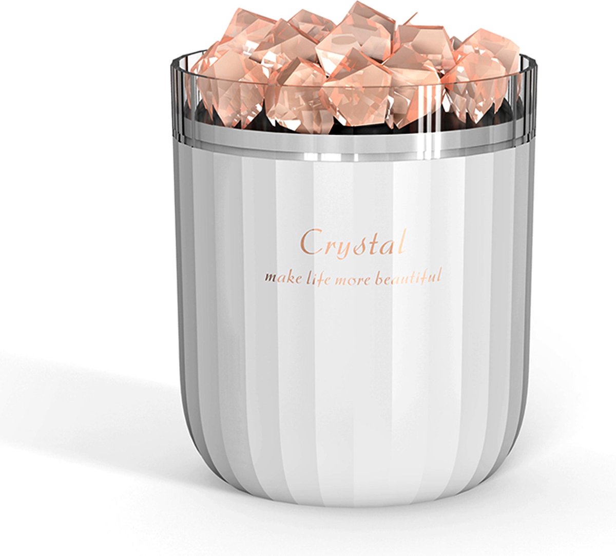 Aroma diffuser - Luchtbevochtiger - Himalaya zout - Aromatherapie - Geurverspreider - LED verlichting - USB - Draadloos