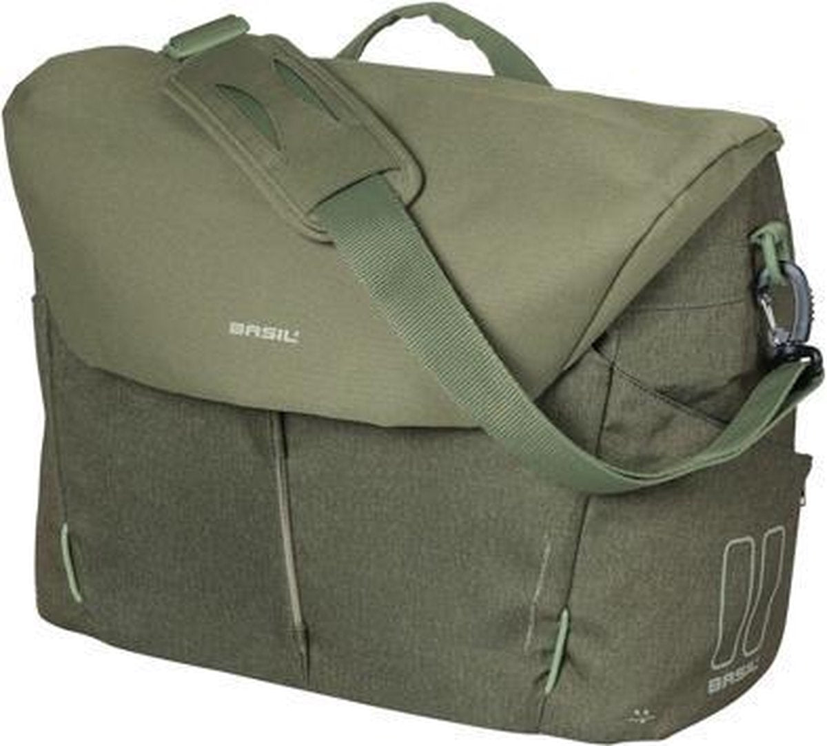 Basil B-Safe Commuter Laptoptas - Groen - 17 Liter
