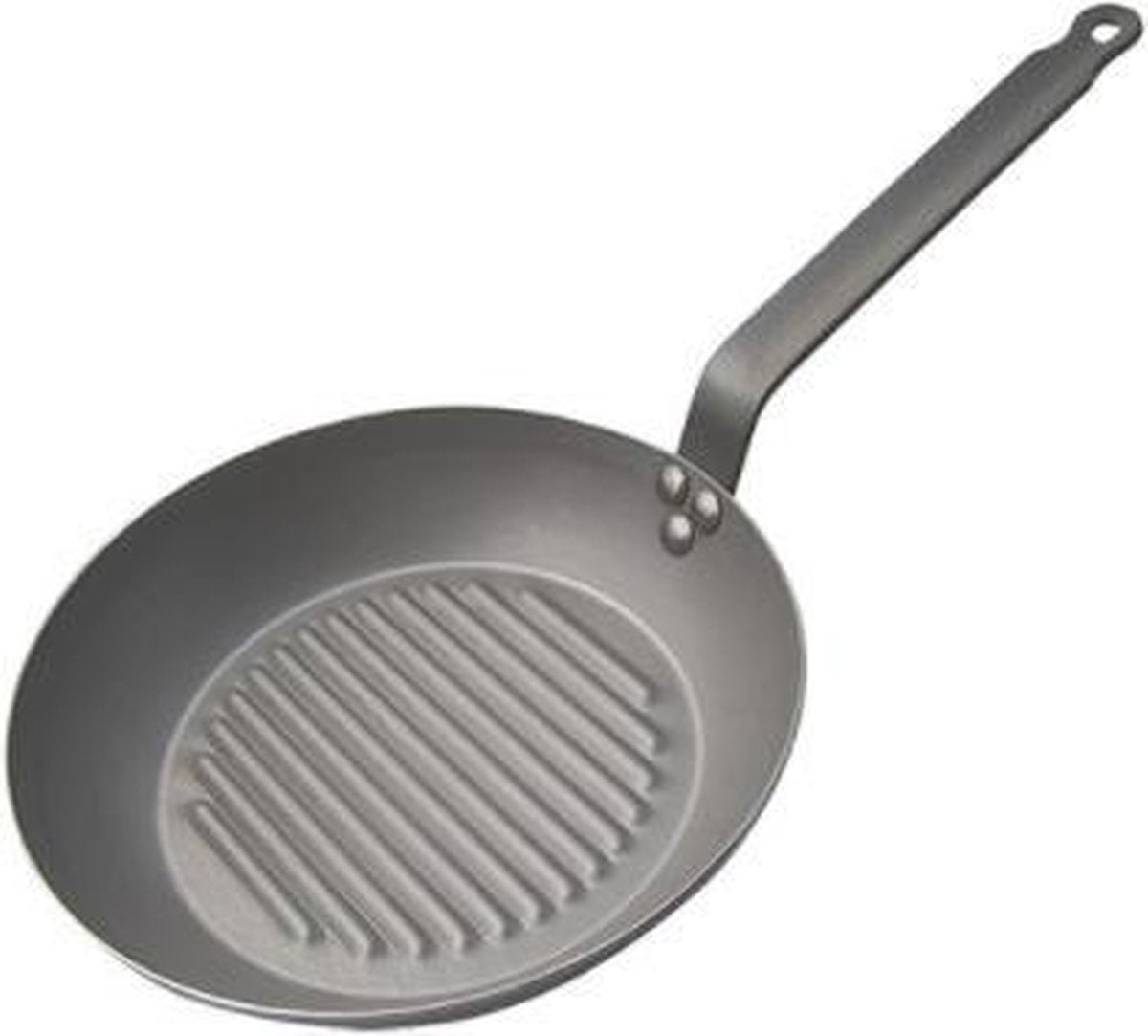 De Buyer Carbone Plus Ronde Grillpan - Ø 26cm - Plaatstaal