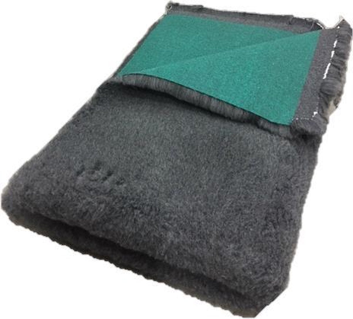 Vetbed PROF Antraciet Groene Rug 35mm 150x100cm