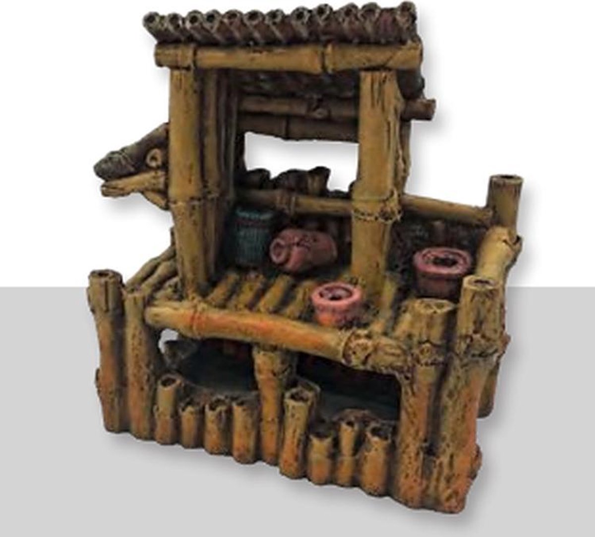 Superfish Ornament Bamboo House L