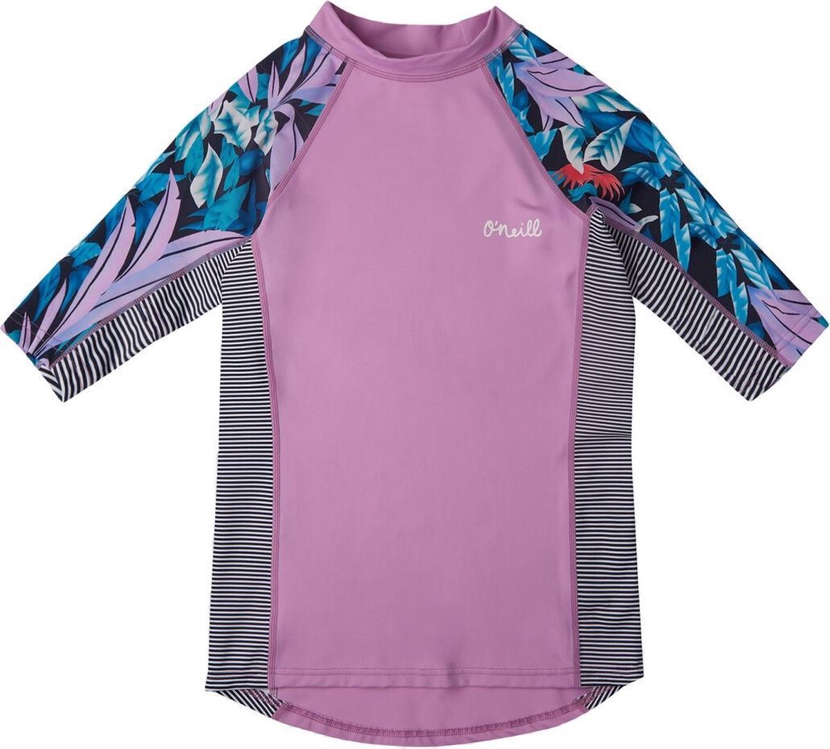 O'Neill - UV Zwemshirt voor meisjes - Longsleeve - Print - Wilde Lavendel - maat 146-152cm