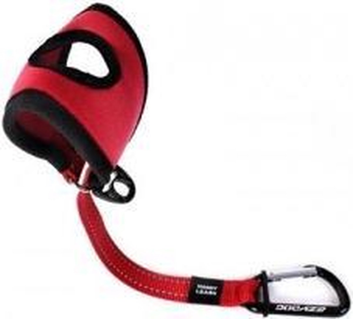 EzyDog Handy hondenlijn - 38cm - Rood