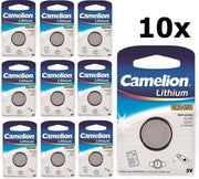 10 Stuks Camelion CR2450 3v lithium knoopcelbatterij
