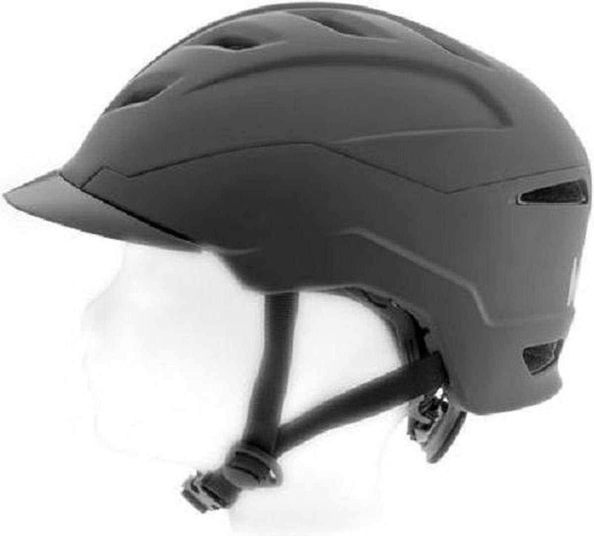 Mirage Fietshelm E Bike Pedelec Hi-speed Unisex Matzwart Maat 55-58