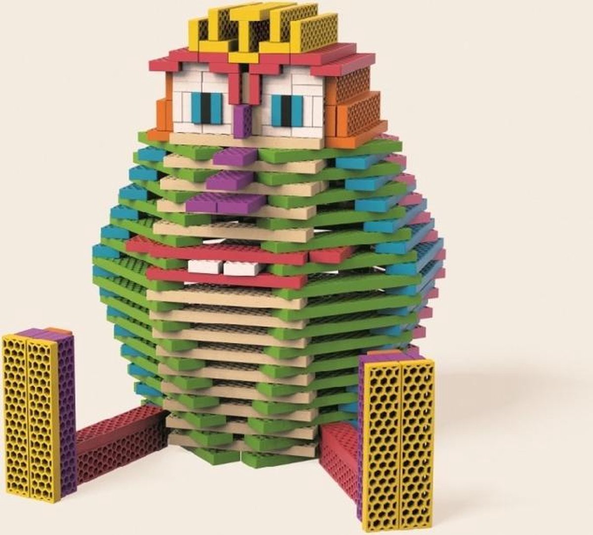 Bioblo Big Box - 340 eco bouwblokken