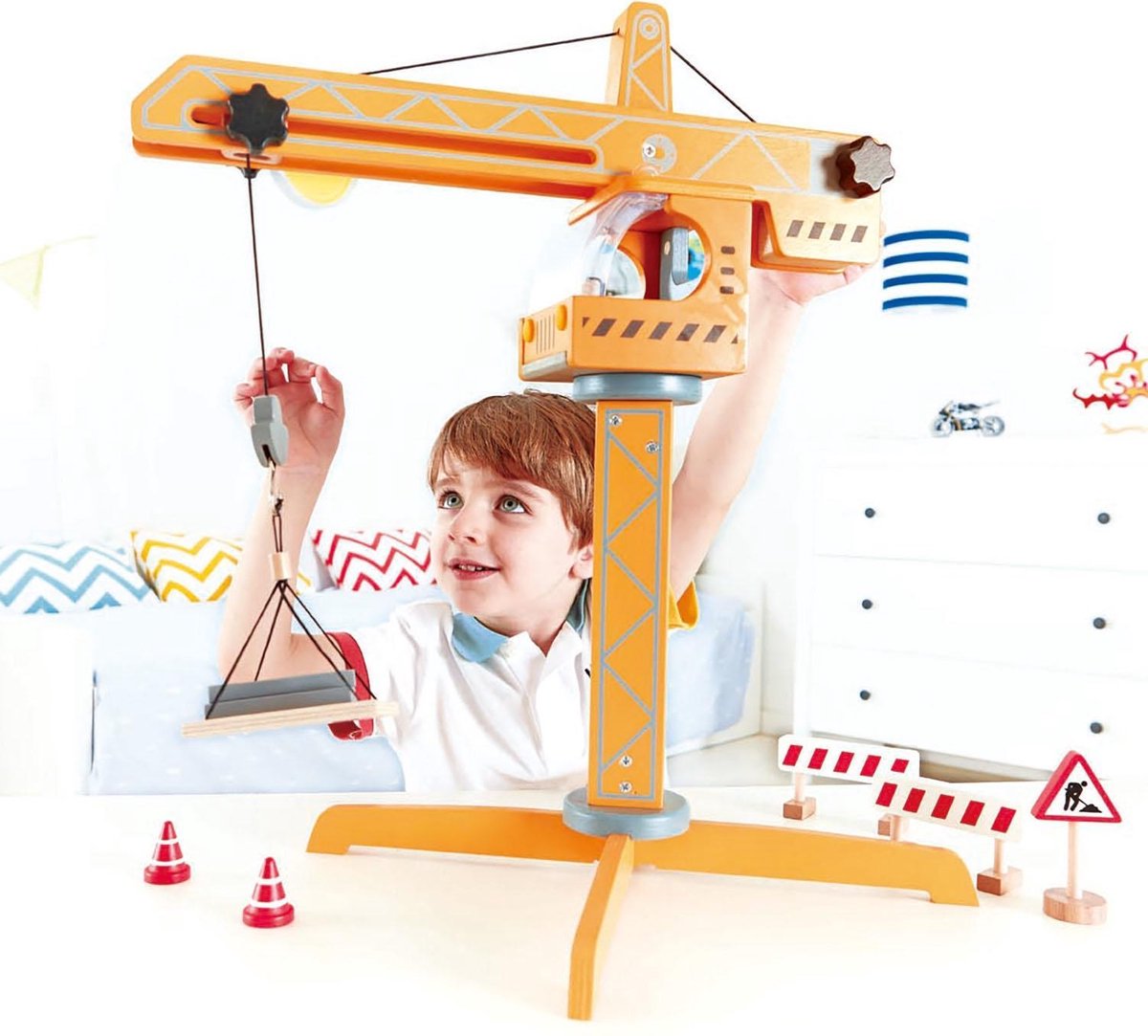 Hape - Crane Lift (E3011)