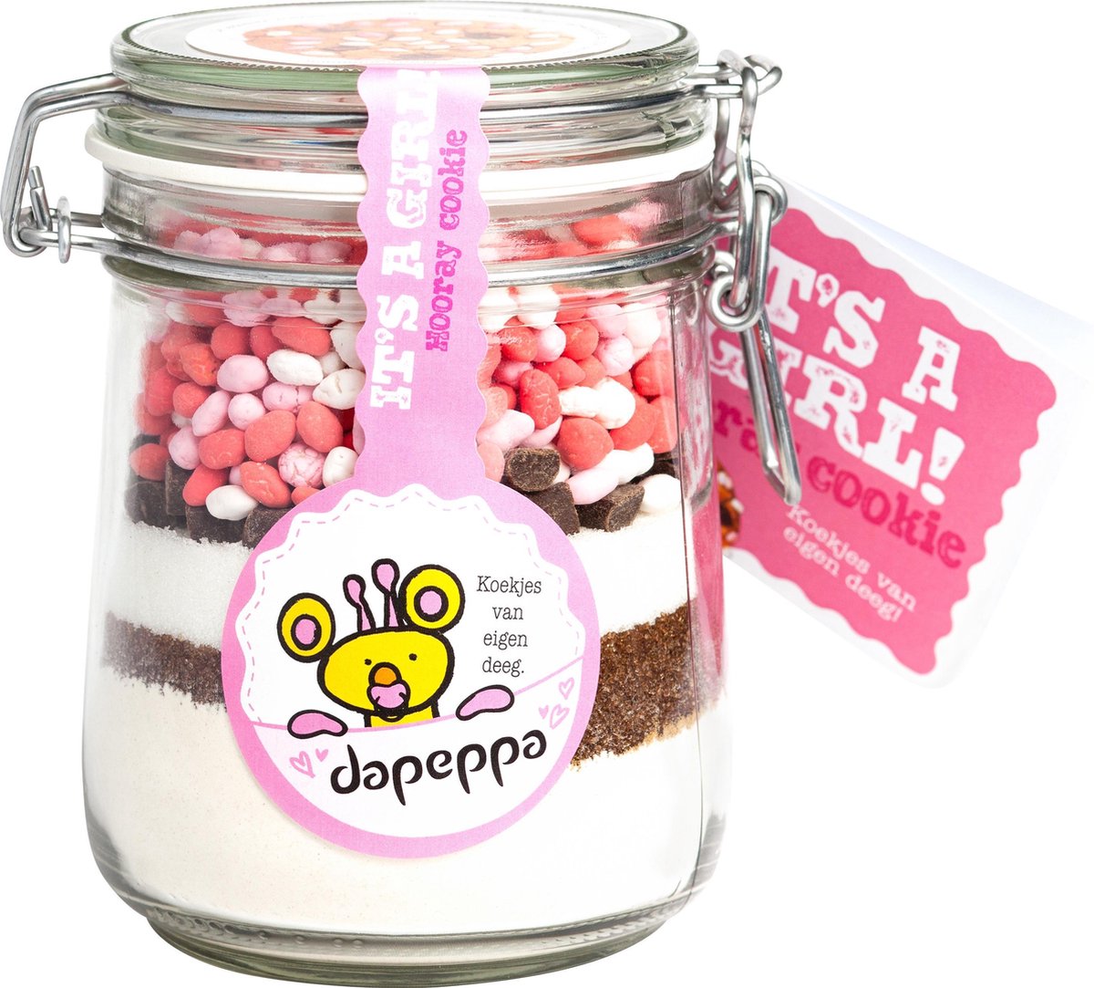 dapeppa koekjespot It's a Girl bakmix