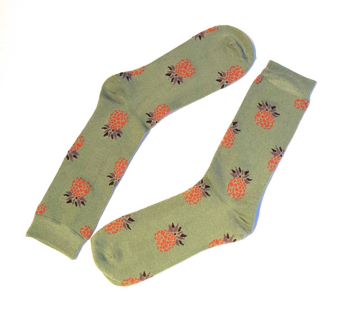 Hipperboo® - Bamboe Sokken - Fruity Ones - 3 paar - Maat 36-41 - Groen - Duurzaam