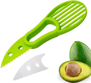 Avocadosnijder - Kiwisnijder - Premium 3 in 1 Avocadosnijder - Groen