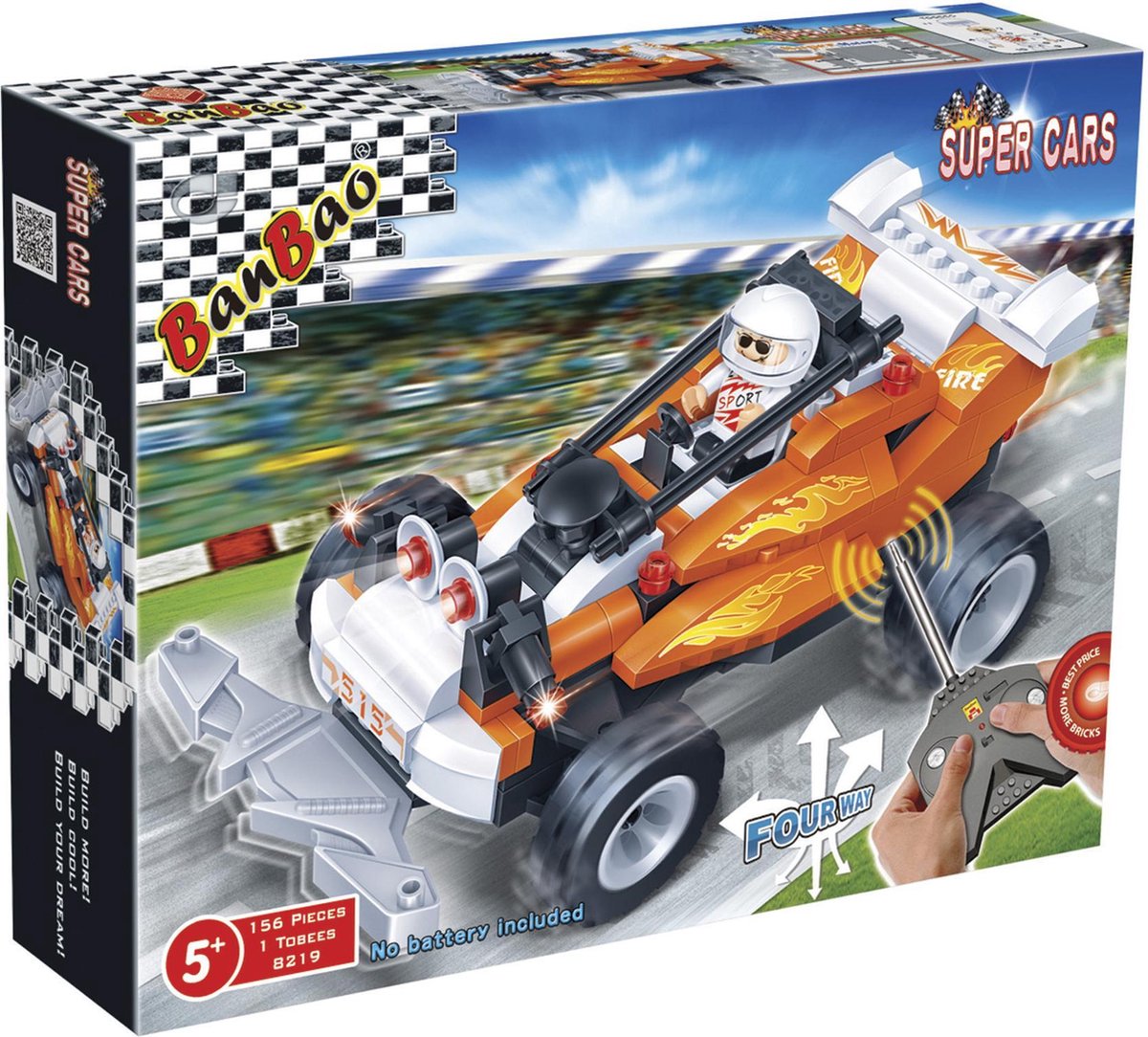 BanBao Super Cars Rodas - 8219
