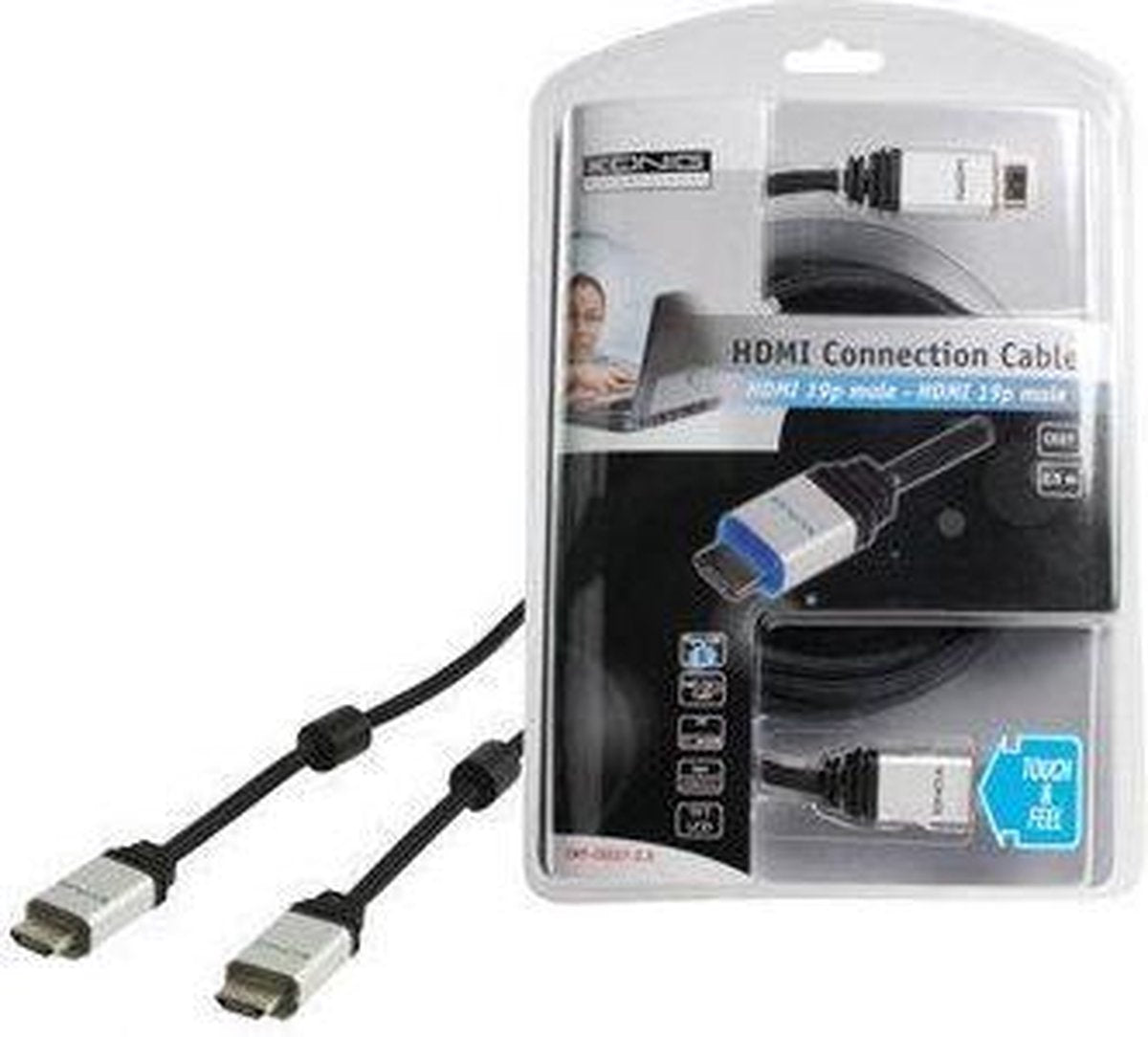 König CMP-CE037-2.5 - High Speed HDMI kabel 2