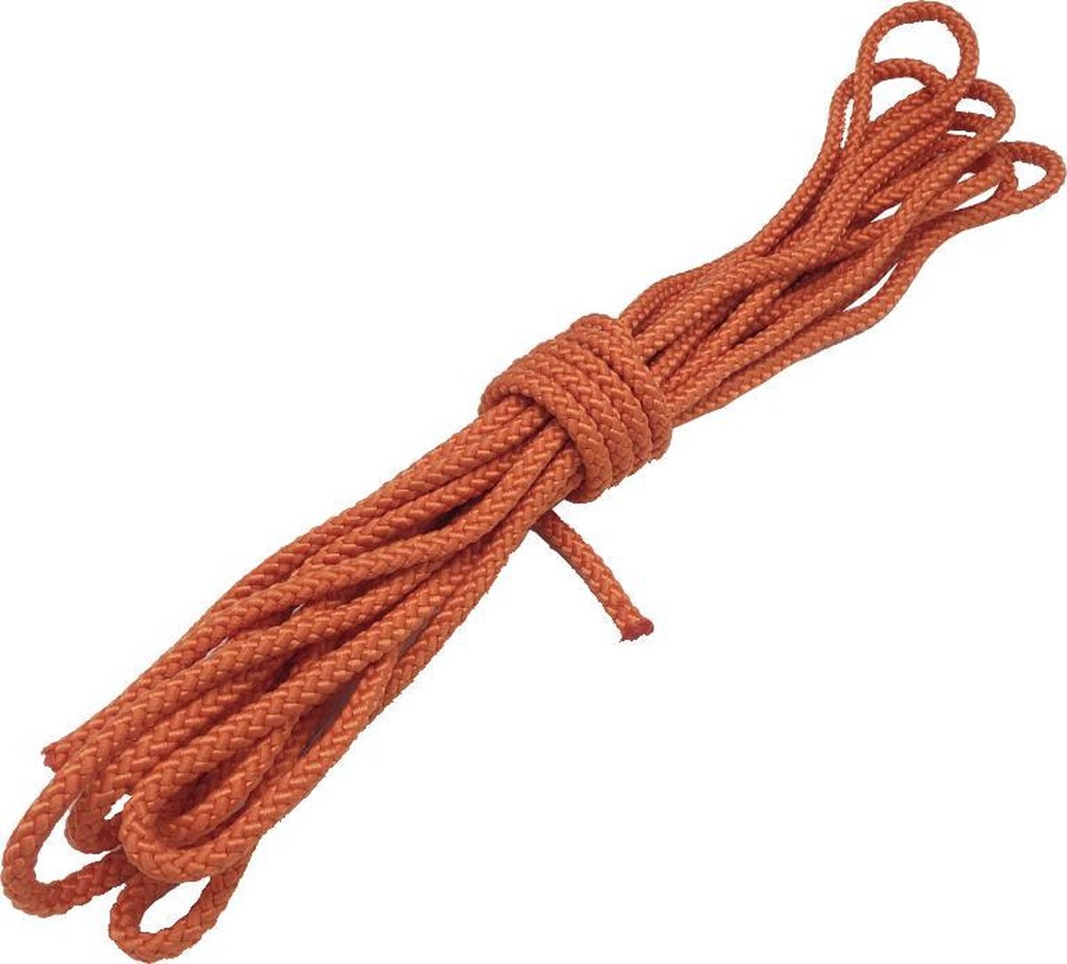 Springtouw Lang 10 meter gekleurd ORANJE