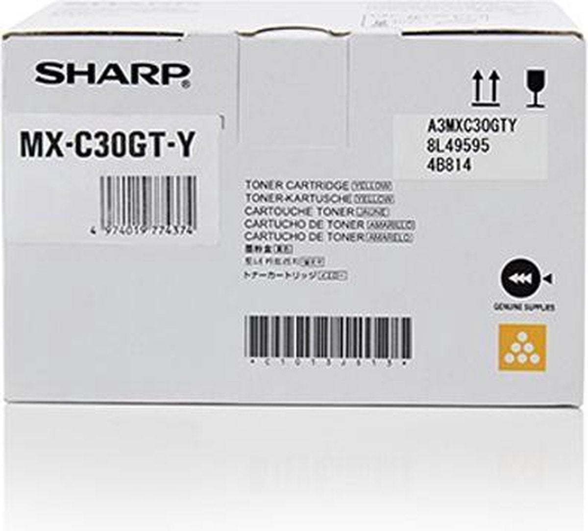 Sharp - MXC-30 GTY - Toner geel