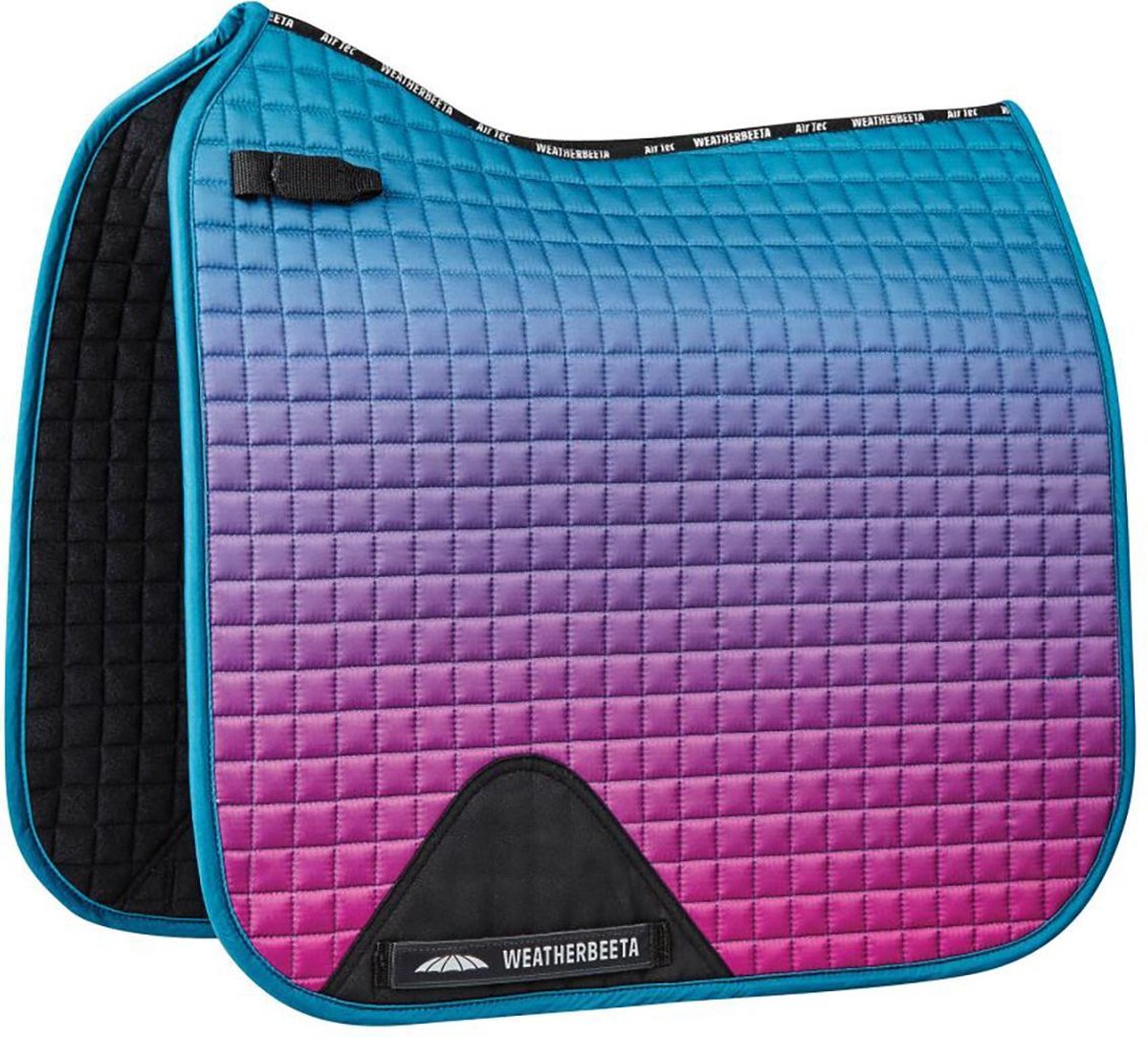Weatherbeeta Zadeldek  Ombre - Green-pink - dressuur Paard