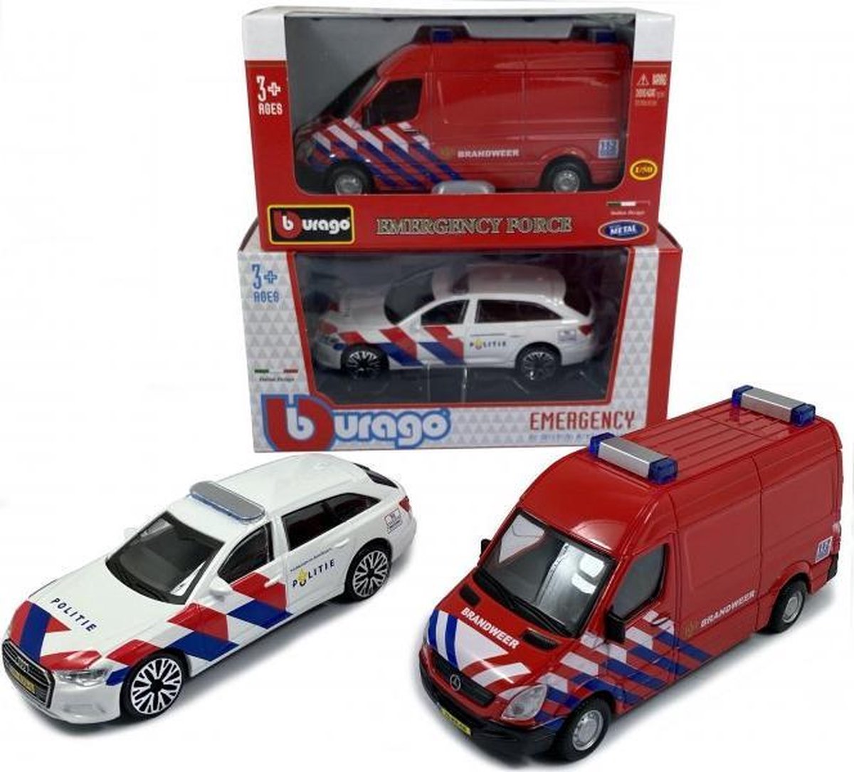 Bburago Audi A6 Politie 2019