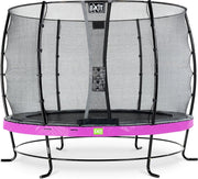 Trampoline EXIT Elegant - ø305cm met net Economy - paars