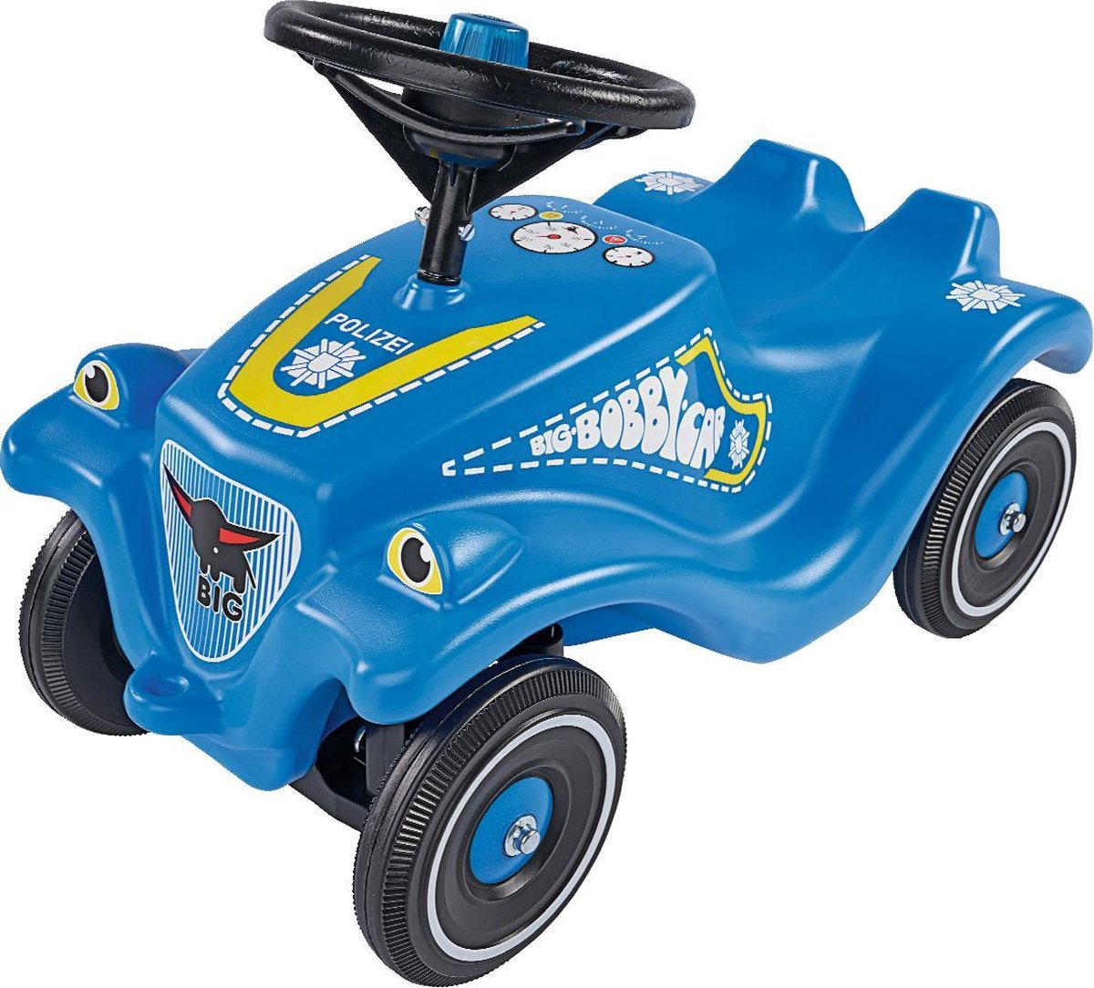 BIG Bobby Car Classic - Loopauto - Rijspeelgoed - Politie - Blauw