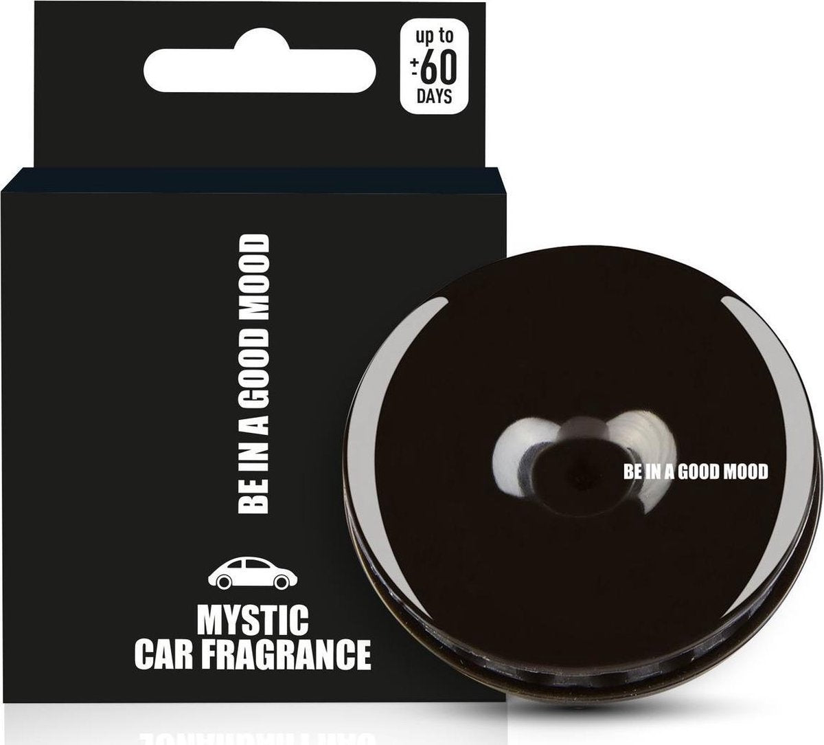 BE IN A GOOD MOOD CAR FRAGRANCES| Etherische oliën | Car Air Freshener met easy-to-use Air Vent Diffuser | Boost Your Mood & Elimineert Onaangename geuren (Mystic)