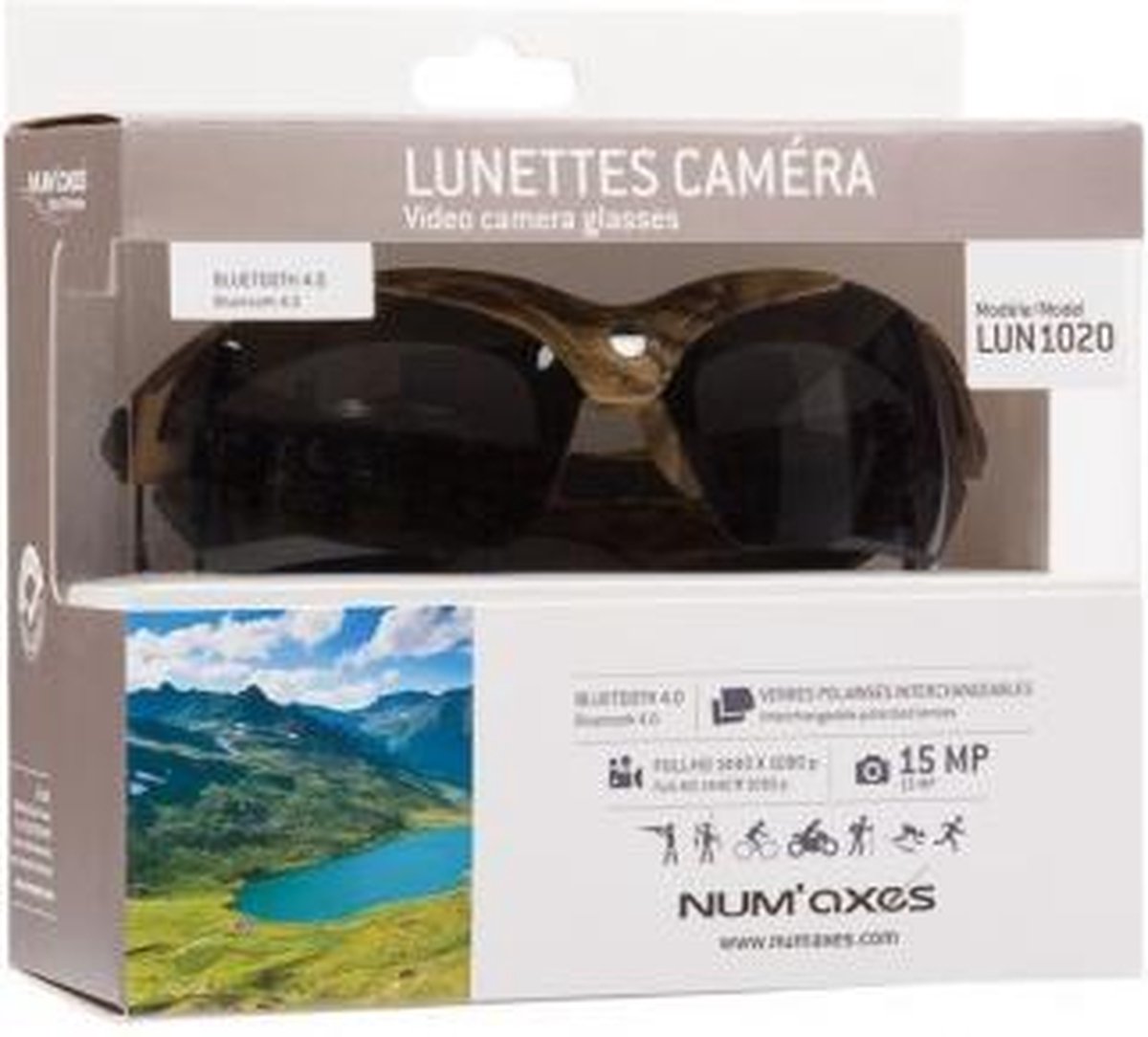 numaxes video camera bril