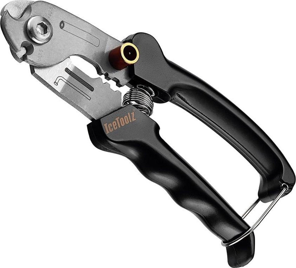Icetoolz Kabelkniptang 16 Cm Zwart