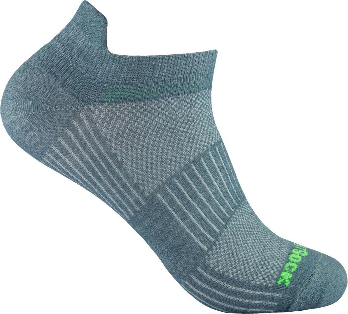 Wrightsock Coolmesh Low Tab - Licht Grijs - 37-41