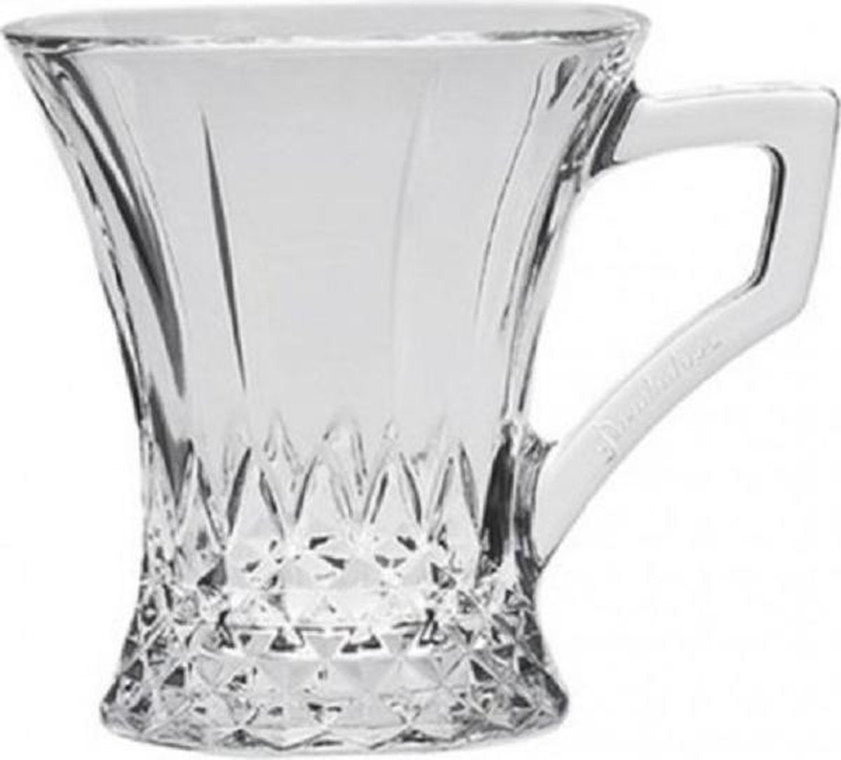 Pasabahce Victory - Theeglas - Set van 6 - 115 ml