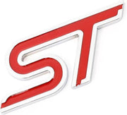 ST Embleem sticker - Achterkant - Achterklep - Badge - Logo - Rood