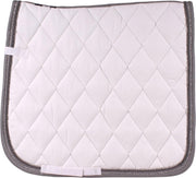 Horsegear Zadeldek  Deluxe - White-grey - dressuur Middel