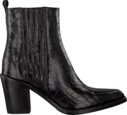 Notre-V 04a-201 Enkellaarsjes - Enkelboots - Dames - Zwart - Maat 39