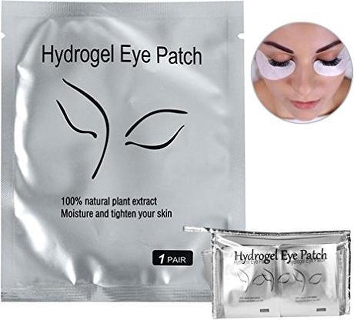 Hydrogel oog lapje 15 paar