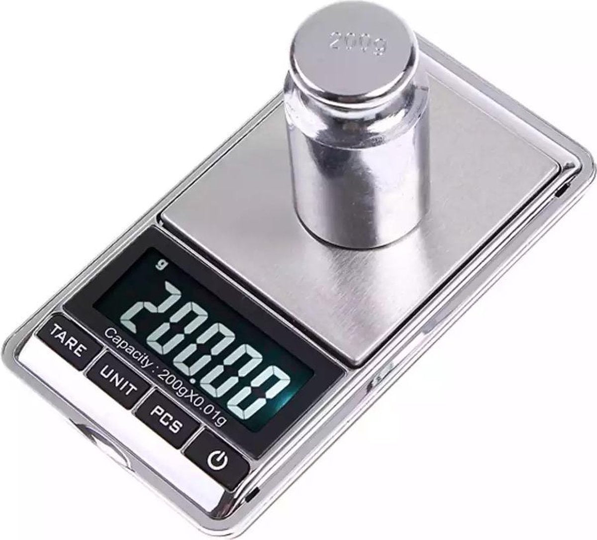 Digitale Mini Pocket Keuken Precisie Weegschaal - 0