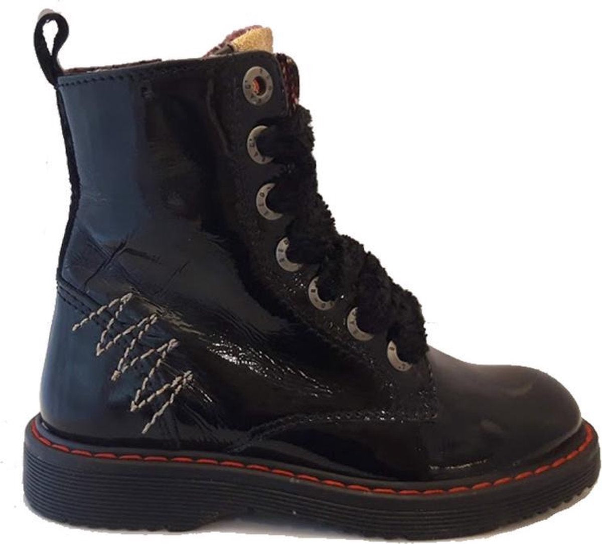 Zwarte Red Rag Veterboots